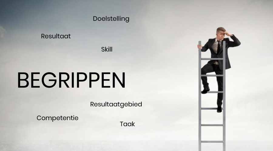 Het verschil tussen resultaatgebieden, taken, skills en competenties